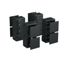 Комплект угловых элементов с пластиковыми заглушками, В =200 мм, 1 кмп = 4 шт.  R5NBP02B  DKC