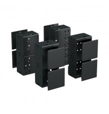 Комплект угловых элементов с пластиковыми заглушками, В =200 мм, 1 кмп = 4 шт.  R5NBP02B  DKC