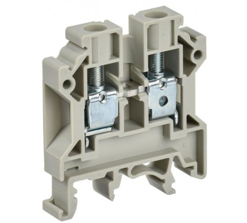 Колодка клеммная CTS 6мм2 серая  YCT10-00-K03-006  IEK