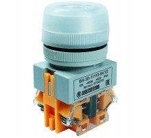 ВК30-10-11110-54 У2, черный, 1з+1р, цилиндр, IP54, 10А, 660В, выключатель кнопочный (ЭТ)  ET013274  Электротехник