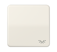 Клавиша с символом "освещение"; слоновая кость CD590L Jung