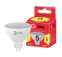 Лампа светодиодная RED LINE ECO LED MR16-5W-827-GU5.3  Б0019060  ЭРА