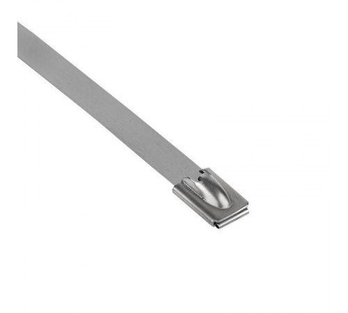 Хомут AISI 304 из нержавеющей стали, 7.9x360 (10 шт.) FlexLock PROxima  plc-fl-tss-304-7.9x360-r  EKF