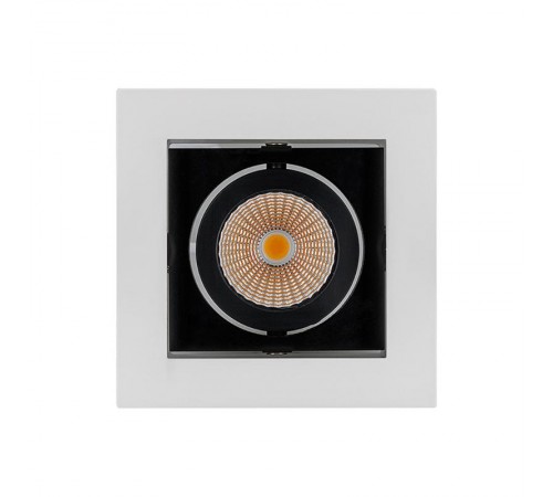 Светильник CL-KARDAN-S102x102-9W Day (WH-BK, 38 deg)  024125  Arlight