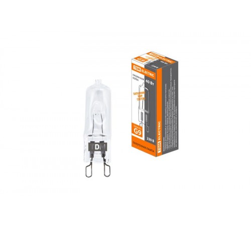 Лампа галогенная 40Вт 230В G9 JCD  SQ0341-0056  TDM