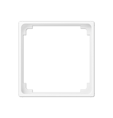 Промежуточная рамка на платы 50х50; термопласт; белый матовый  A590ZWWM  Jung