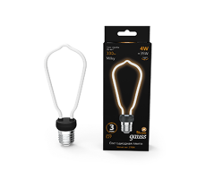 Лампа светодиодная LED Filament Bulbless ST64 Milky E27 4W 330lm 2700K 64*165mm 1/10/100  1005802104  Gauss