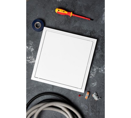 Люк ревизионный пластик с нажимным замком 300х300 EKF Basic    lpnz-300x300   EKF 