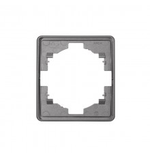 Рамка ROUND 1-постовая титан  KR-78-0751-2  Kranz