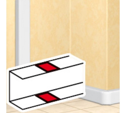 Накладка на стык профиля самоклеющаяся DLP  010692  Legrand