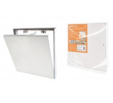 Люк под плитку, алюминиевый, съемный, нажимной, ограничитель-цепочка, 200х400,  SQ1807-0602  TDM