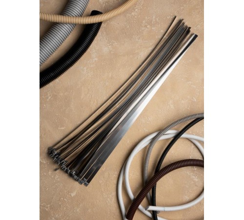 Хомут AISI 304 из нержавеющей стали, 4.6x680 (100 шт.) FlexLock PROximaplc-fl-tss-304-4.6x680EKF