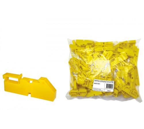 Изолятор на DIN рейку желтый   SQ0810-0001  TDM