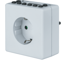 Таймер 61 556 NTR-E-S02-WH розет. электрон. 61556 Navigator