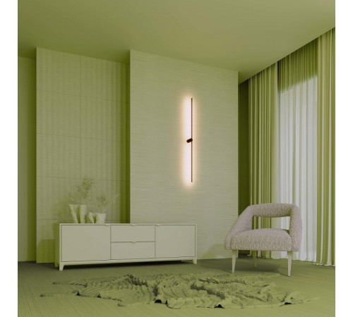 Светильник SP-VINCI-M-S1200x55-12W Day4000 (BK, 110 deg, 230V) (Arlight, IP20 Металл, 3 года)  036930  Arlight