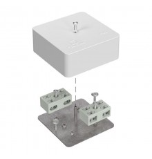 Коробка огнестойкая распределительная для кабель-канала 40-0450-FR6.0-4-4-Р Е15-Е60 75х75х30 IP42 разветвительная 40-0450-FR6.0-4-4-Р  Промрукав