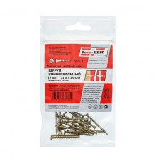 Саморез ШУж 3,0х35 пот. гол. (22 шт) - пакет ( 0,026 кг)  102476  Tech-KREP