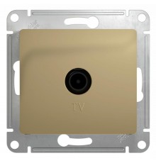 Glossa Титан TV Розетка одиночная 1DB  GSL000491  SE