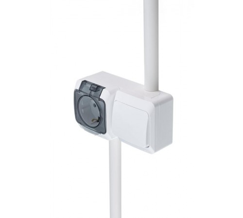 Кабель-канал MultiSet 30x13х2000 мм арочной формы ПВХ Белый  IMT30130WH  SE