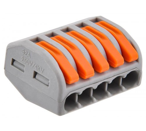 Строительно-монтажная клемма СМК 222-415 (50шт)  UKZ20-415-050-G  GENERICA