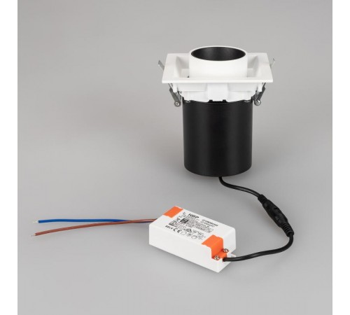 Светильник LTD-PULL-S110x110-10W Day4000 (WH, 24 deg, 230V) (Arlight, IP20 Металл, 5 лет)  031367  Arlight