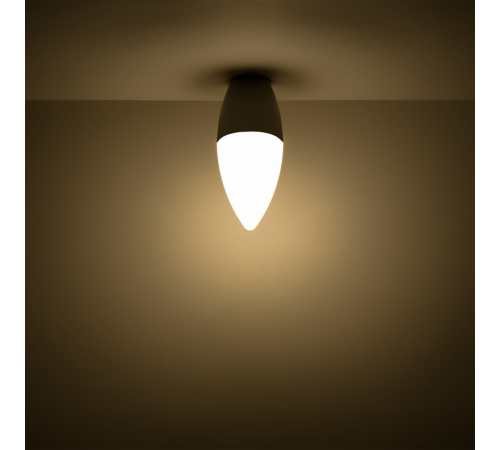 Лампа светодиодная Basic Свеча 5,5W 400lm 3000K E14 LED 1/10/100  1033116  Gauss