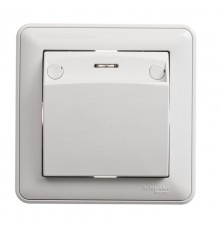 W59 Белый Выключатель карточный 16А (в сборе)  VS616-051-18  SE