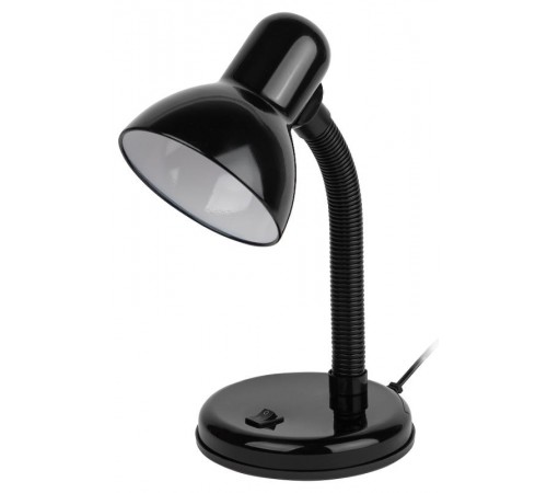 Светильник настольный на основании N-120 40Вт ЛН/КЛЛ Е27 черный  C0041453  ЭРА