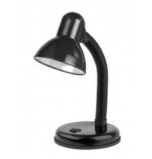 Светильник настольный на основании N-120 40Вт ЛН/КЛЛ Е27 черный  C0041453  ЭРА