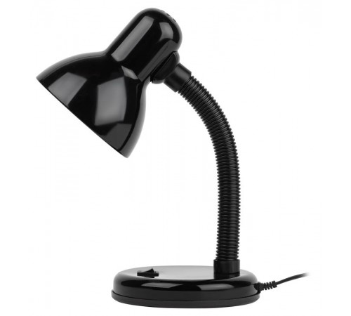 Светильник настольный на основании N-120 40Вт ЛН/КЛЛ Е27 черный  C0041453  ЭРА