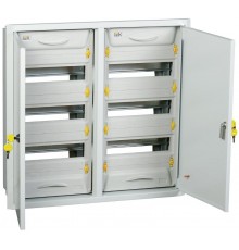 Корпус металлический ЩРв-2х36з-1 36 (ВхШхГ) 605x662x138мм IP31 UNIVERSAL  MKM12-V-2x36-31-Z-U  IEK Снят с пр-ва
