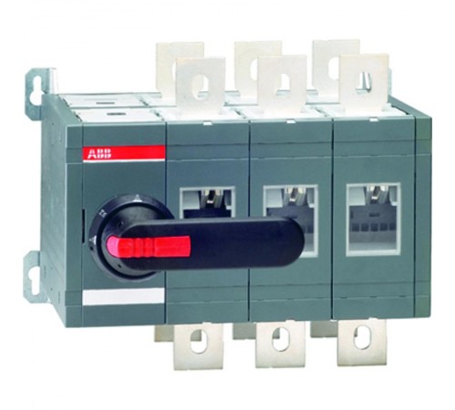 Рубильник реверсивный OT400E03CLP (с ручкой) переключение без разрыва тока  1SCA108641R1001  ABB