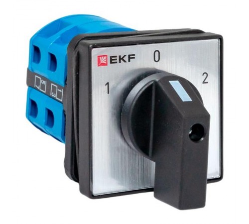 Переключатель кулачковый ПК-1-22 25А 2P "1-0-2" IP65  pk-1-22-25-65  EKF