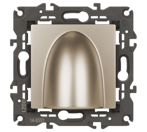 14-6003-04 Вывод кабеля, Elegance, шампань  Б0051068  ЭРА