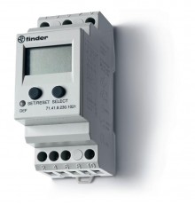 Универсальное контрольное реле напряжения для 1-фазных сетей AC/DC; пониженное/повышенное напряжение  714182301021PAS  Finder