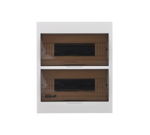 Корпус пластиковый навесной 24 модуля, IP41, ЩРН-П-24  31013DEK  DEKraft