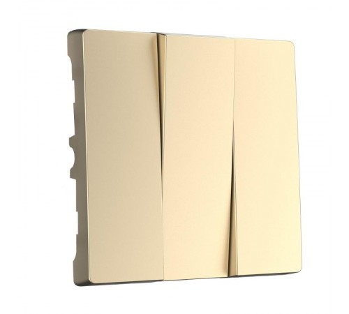 W1139011/ Электроустановочные изделия - Набор клавиш для выключателя трехклавишного (шампань) a050860 Werkel