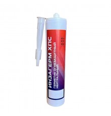 Герметик огнестойкий нейтральный силиконовый, картридж, 0,4 кг, 500082  ИНЗАГЕРМ-ХПС   Ostec