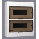 Корпус пластиковый навесной 24 модуля, IP41, ЩРН-П-24  31013DEK  DEKraft