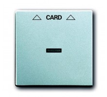 Плата центральная (накладка) для мех. карточного выкл. 2025 U, серия solo/future, цвет серебристо-алюминиевый  1710-0-3670   2CKA001710A3670  ABB