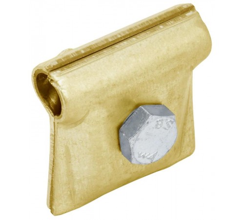 Зажим соед. круглого проводника 6-12мм латунь  ZCC80-40-1-16  IEK