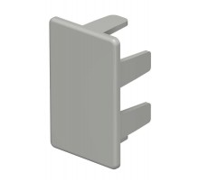 Торцевая заглушка кабельного канала WDK 25x40 мм (ПВХ,серый) (WDK HE25040GR)  6158749  OBO Bettermann