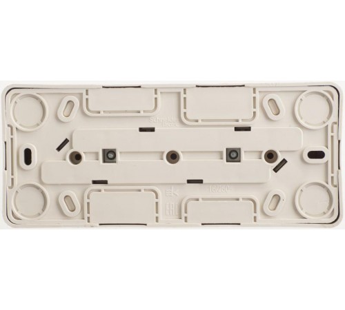 Этюд Сосна О/У Розетка 3-ая без заземления без шторок 16А 250B  PA16-009D  SE