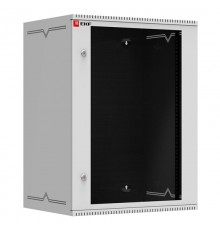 Шкаф телекоммуникационный настенный 15U (600х450) дверь стекло, Astra A серия EKF Basic    ITB15G450   EKF 