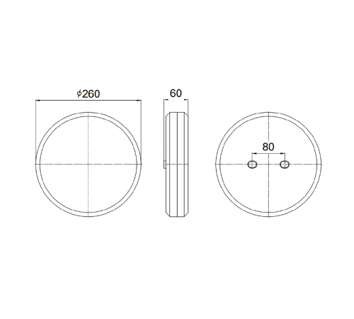 Светильник аварийного освещения BS-AURORIS-81-L1-INEXI2  a25147  Белый свет