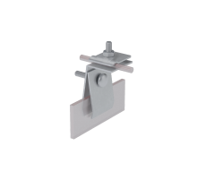 Фальцевый держатель H70 мм для прутка  5-10 мм CU  FD-H70-D5-10 CU  КМ-профиль