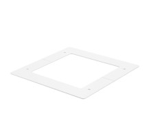 Накладка потолочная колонны ISS130130 отверстие 132х132 мм, габарит 192х192х2 мм, сталь RAL9010  6286825  OBO Bettermann