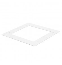 Накладка потолочная колонны ISS130130 отверстие 132х132 мм, габарит 192х192х2 мм, сталь RAL9010  6286825  OBO Bettermann