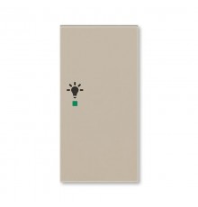 ABB Levit Кофе макиато Клавиша 2-ая правая с символом освещения free@home  6220H-A02201 18  2CHH622201A4018  ABB