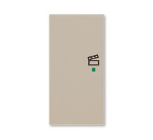 ABB Levit Кофе макиато Клавиша 2-ая левая с символом сцены free@home  6220H-A02103 18  2CHH622103A4018  ABB